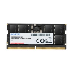 ADATA 32GB DDR5 5600Mhz SO-DIMM Laptop Memory ADATA 32GB DDR5 5600Mhz SO-DIMM Laptop Memory
