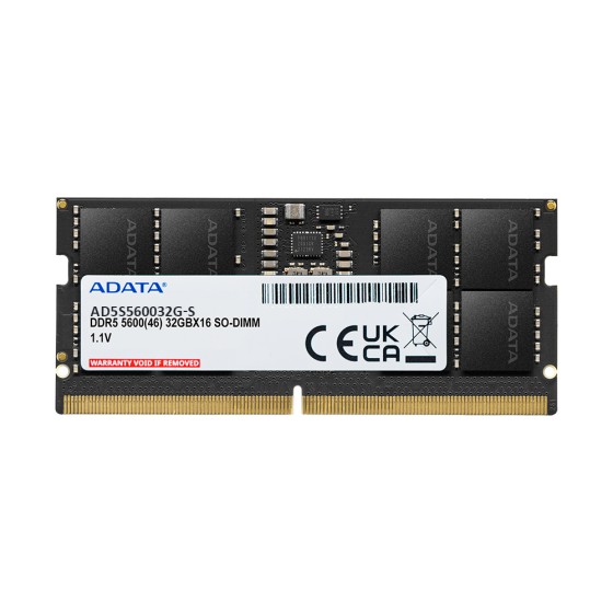 ADATA 32GB DDR5 5600Mhz SO-DIMM Laptop Memory Module