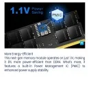 ADATA 32GB DDR5 5600Mhz SO-DIMM Laptop Memory (AD5S560032G-S) ADATA 32GB DDR5 5600Mhz SO-DIMM Laptop Memory Module