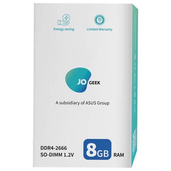 JOGEEK 8GB DDR4-3200 product image ASUS JOGEEK 8GB DDR4 3200MHz SODIMM Laptop RAM at NationalPC India