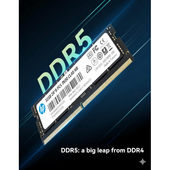 HP X1 32GB DDR5 5600MHZ SO-DIMM Laptop Memory