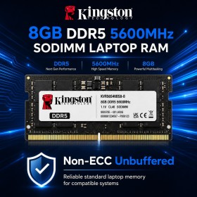 Kingston 8GB DDR5 5600MHz SODIMM Laptop RAM