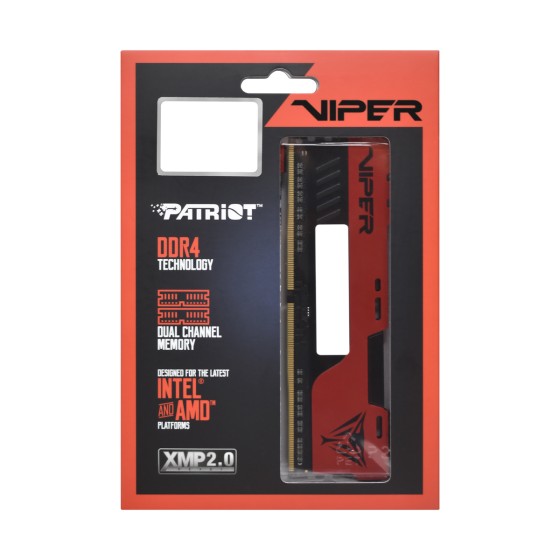 Patriot Viper Elite II 64GB (2x32GB) 3600MHz C20 UDIMM Black-Red