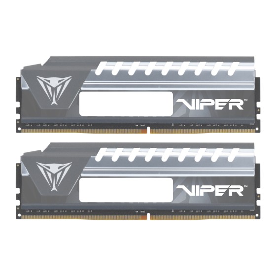 Patriot Viper Elite DDR4 16GB (2 x 8GB) 2666MHz CL16 UDIMM Grey