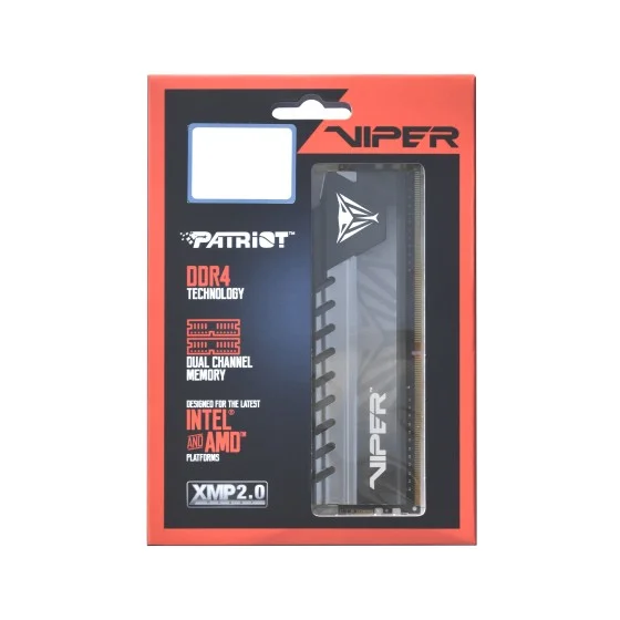 Patriot Viper Elite DDR4 32GB (2 x 16GB) 2666MHz CL16 UDIMM Grey Patriot Viper Elite DDR4 32GB (2 x 16GB) 2666MHz CL16 UDIMM Grey