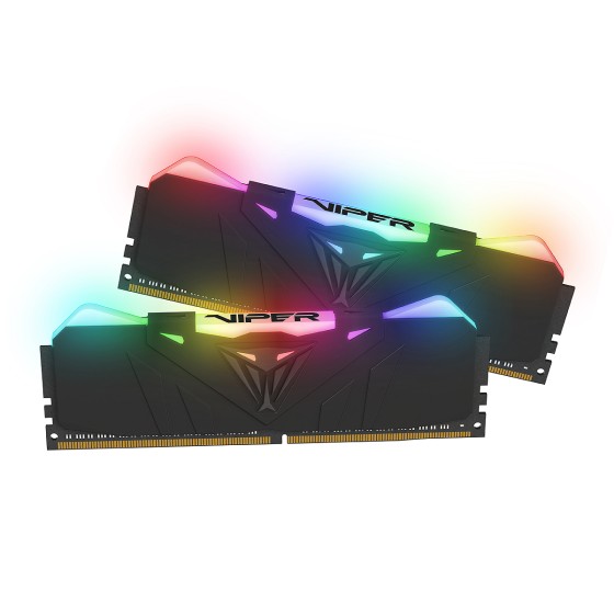 Patriot Viper RGB DDR4 16GB (2 x 8GB) 3600MHz CL16 UDIMM (Black)