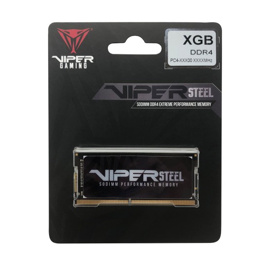 Patriot Viper Steel DDR4 32GB (1x32GB) 3000MHz CL18 SODIMM Grey