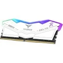 TeamGroup T-Force Delta RGB 32GB (2x16GB) DDR5 White Desktop Memory Module Ram for 600 Series Chipset