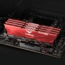 TEAMGROUP T-Force Vulcan DDR5 Ram 64GB Kit (2x32GB) 5200MHz (PC5-41600) CL40 Desktop Memory Module Ram (Red) for 600 Series Chipset - FLRD564G5200HC40CDC01