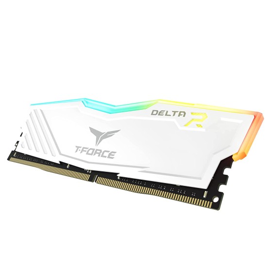TEAMGROUP T-Force Delta RGB DDR4 16GB (8x2) White