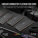 Corsair Dominator Platinum RGB DDR5 32GB (16GBx2) 6000MHz Desktop RAM (Black)