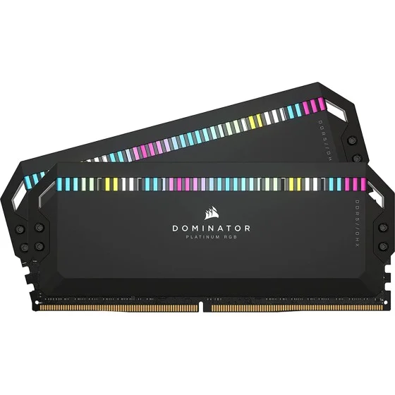 Corsair Dominator Platinum RGB DDR5 64GB (32GBx2) 5600MHz Desktop RAM (Black)