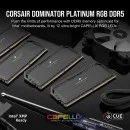 Corsair Dominator Platinum RGB DDR5 64GB (32GBx2) 5600MHz Desktop RAM (Black)