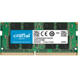 Crucial 8GB (1 x 8GB) DDR4 2400MHz CL17 SODIMM Laptop Memory