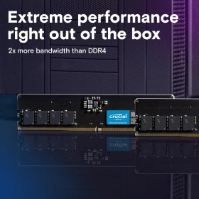 Crucial 16GB DDR5 4800Mhz U-DIMM Desktop Memory