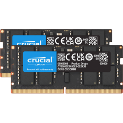 Crucial 48GB DDR5-6400MHz CSODIMM  Laptop Memory Crucial 48GB DDR5-6400MHz CSODIMM  Laptop Memory