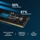 Crucial 16GB DDR5 4800Mhz SO-DIMM Laptop Memory (CT16G48C40S5) Crucial 16GB DDR5 4800Mhz SO-DIMM Laptop Memory Module