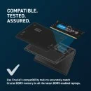 Crucial 16GB DDR5 4800Mhz SO-DIMM Laptop Memory (CT16G48C40S5) Crucial 16GB DDR5 4800Mhz SO-DIMM Laptop Memory Module