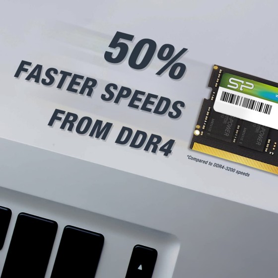 Silicon Power 16GB DDR5 4800MHz SODIMM Laptop RAM at NationalPC India