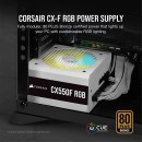 Corsair CX650F RGB 650W 80Plus Bronze Fully Modular RGB PSU
