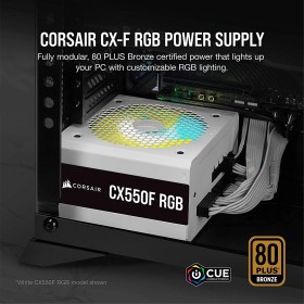 Corsair CX650F RGB 650W 80Plus Bronze Fully Modular RGB PSU Corsair CX650F RGB 650W 80Plus Bronze Fully Modular RGB PSU