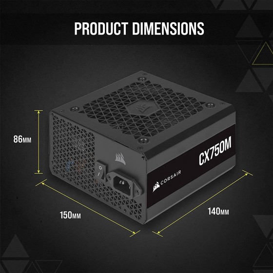 CORSAIR SMPS CX-M SERIES CX750M CORSAIR SMPS CX-M SERIES CX750M