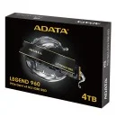 ADATA Legend 960 4TB PCIe Gen4 x4 NVMe (1.4) M.2 Internal Gaming Solid State Drive Up to 7,400 MB/s (ALEG-960-4TCS) ADATA Legend 960 4TB PCIe Gen4 x4 NVMe (1.4) M.2 Internal Gaming Solid State Drive Up to 7,400 MB/s (ALEG-960-4TCS)