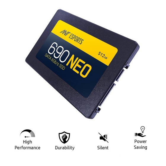 ANT Esports 690 Neo 512GB 2.5Inch Sata SSD