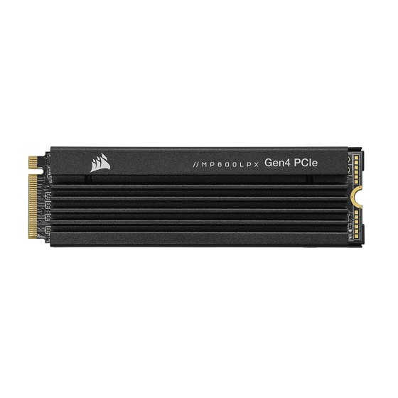 CORSAIR MP600 PRO LPX 2TB M.2 NVMe Gen4 Internal Solid State Drives provides high-performance storage expansion optimized for PS5, with a compact M.2 2280 form-factor