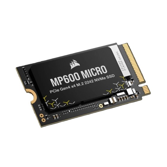 Corsair MP600 MICRO 1TB PCIe 4.0 (Gen4)x4 NVMe M.2 2242 SSD Corsair MP600 MICRO 1TB PCIe 4.0 (Gen4)x4 NVMe M.2 2242 SSD