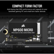 Corsair MP600 MICRO 1TB PCIe 4.0 (Gen4)x4 NVMe M.2 2242 SSD