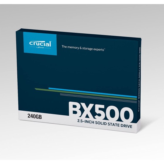 Crucial BX500 240GB Internal Sata SSD 2.5 Inch