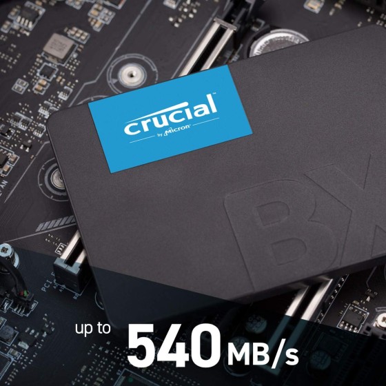 Crucial BX500 480GB Internal Sata SSD 2.5 Inch