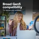 Crucial P510 1TB PCIe Gen5 NVMe M.2 SSD