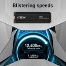 Crucial T700 2TB Gen5 NVMe M.2 SSD with Heatsink Crucial T700 2TB Gen5 NVMe M.2 SSD with Heatsink