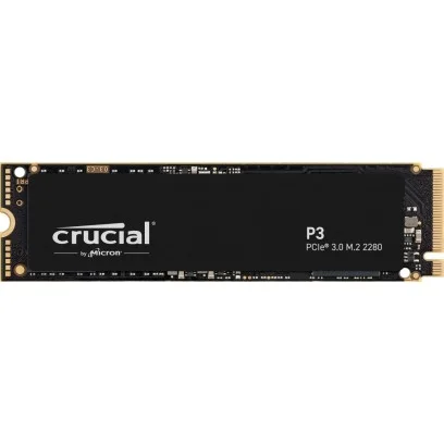 Crucial P3 500GB M.2 NVMe PCIe Gen3 Solid State Drive