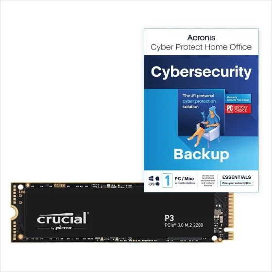 Crucial P3 500GB M.2 NVMe PCIe Gen3 Solid State Drive Crucial P3 500GB M.2 NVMe PCIe Gen3 Solid State Drive