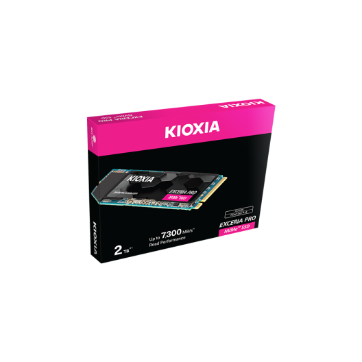 Kioxia Exceria Pro 2TB Gen4x4 M.2 Nvme SSD Kioxia Exceria Pro 2TB Gen4x4 M.2 Nvme SSD