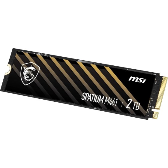 Msi Spatium M461 2TB M.2 NVMe PCIe Gen4 SSD