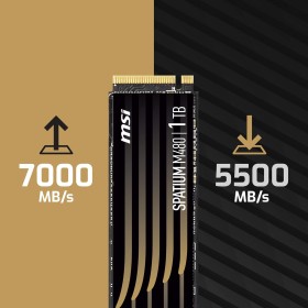 Msi Spatium M480 1TB M.2 NVMe PCIe Gen4 SSD Msi Spatium M480 1TB M.2 NVMe PCIe Gen4 SSD