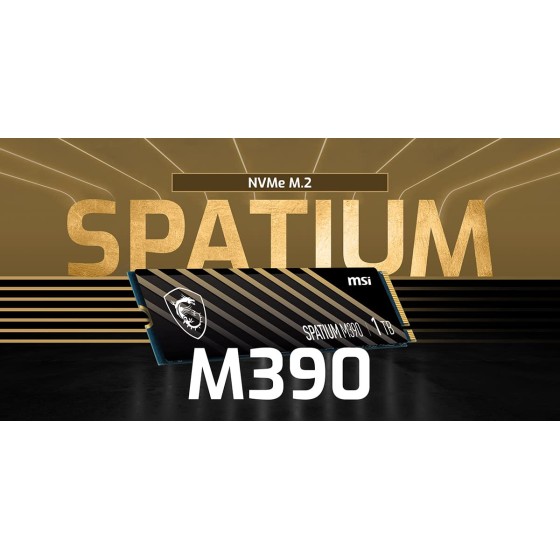 MSI Spatium M390 500GB M.2 NVMe Internal SSD