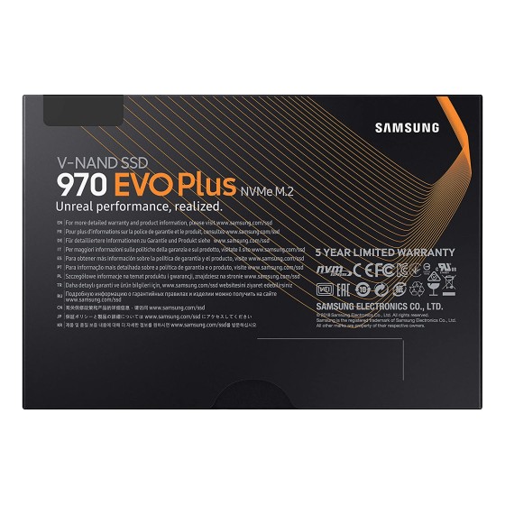 Samsung 970 EVO Plus 1TB M.2 NVMe Gen4 Internal SSD