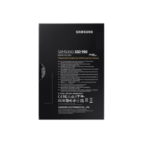 Samsung 980 1TB Gen3 M.2 Nvme SSD