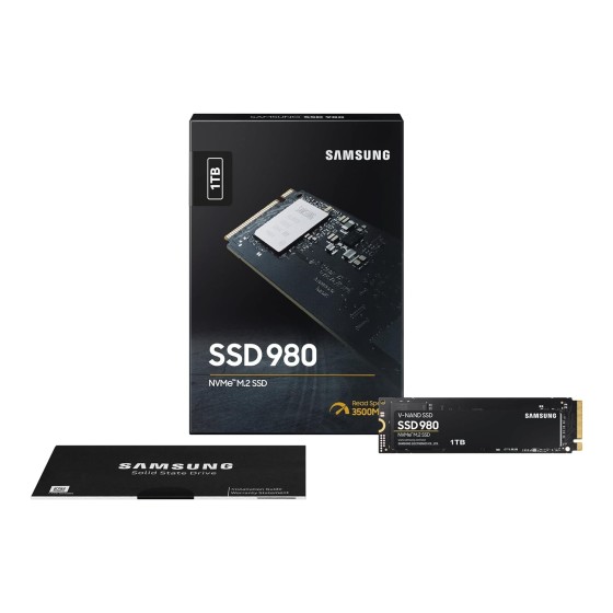 Samsung 980 1TB Gen3 M.2 Nvme SSD