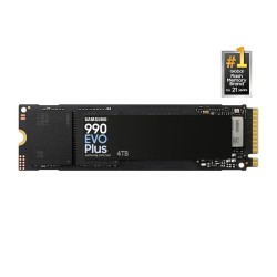 Samsung 990 EVO Plus 4TB Gen4 NVMe SSD | 7250/6300 MB/s Speed Samsung 990 EVO Plus 4TB Gen4 NVMe SSD | 7250/6300 MB/s Speed