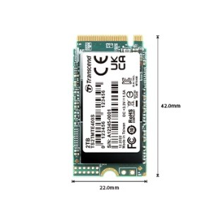 Transcend 512GB M.2 2242 NVMe Gen3X4 SSD Transcend 512GB M.2 2242 NVMe Gen3X4 SSD