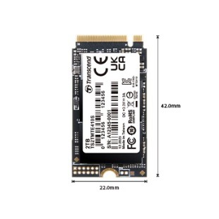 Transcend 256GB M.2 2242 NVMe Gen4X4 SSD Transcend 256GB M.2 2242 NVMe Gen4X4 SSD