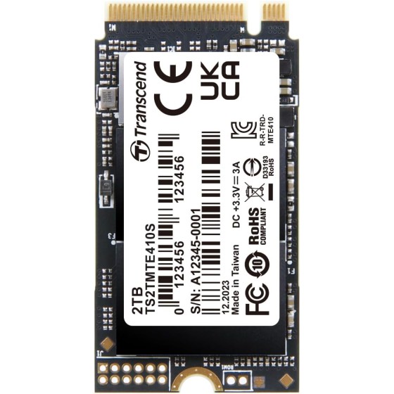 Transcend 2TB M.2 2242 NVMe Gen4X4 SSD