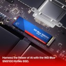 Western Digital Blue SN5100 NVMe 500GB M.2 PCIe Gen4 x4 Solid State Drive with Read & Write Speed upto 7100MB/s & 6,700MB/s and 5-Year Limited Warranty