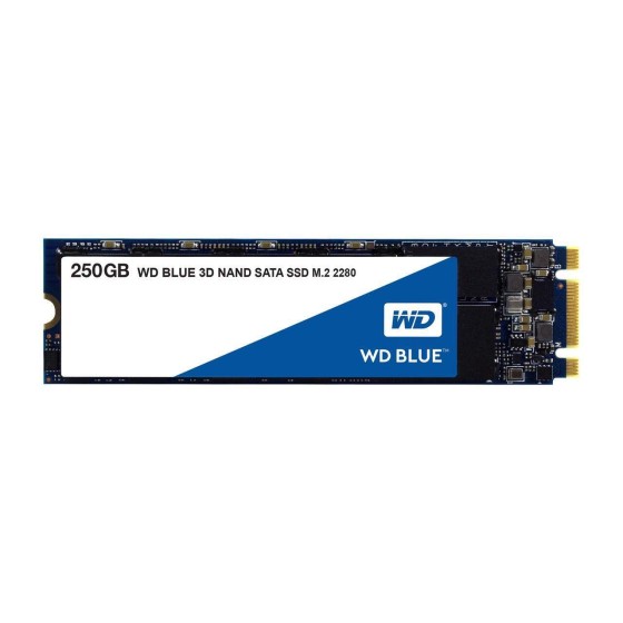 WD Blue 3D NAND M.2 2280 250GB SATA 6Gb/s Internal Solid State Drive